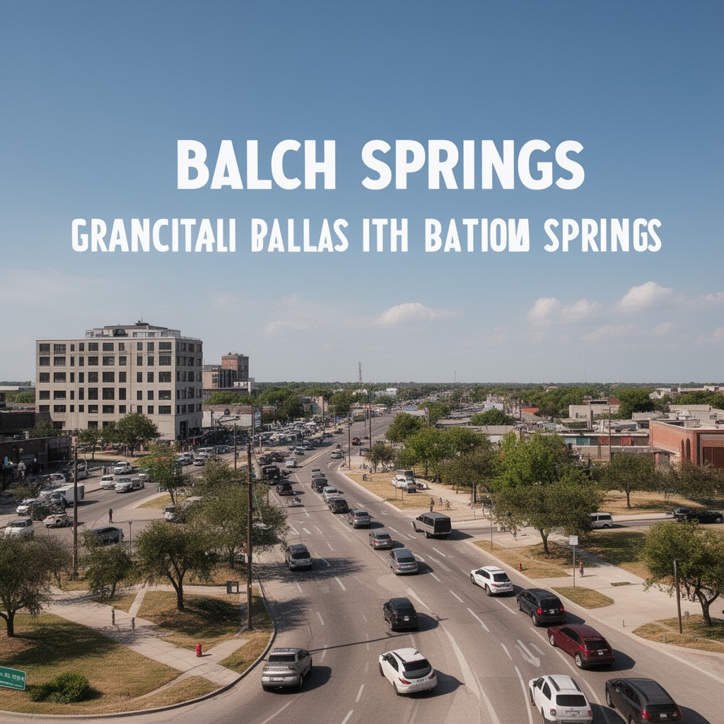 AI-generated illustration of Balch Springs