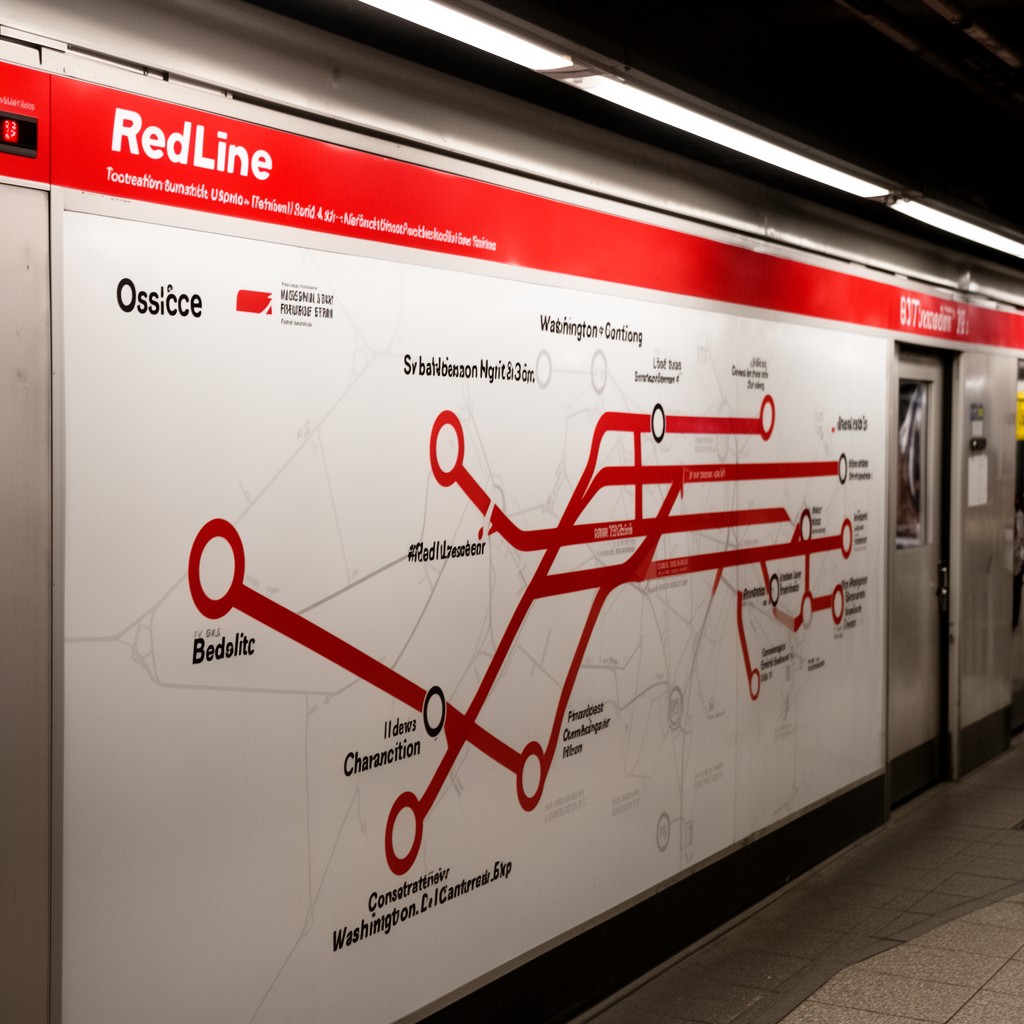 AI-generated illustration of Red Line