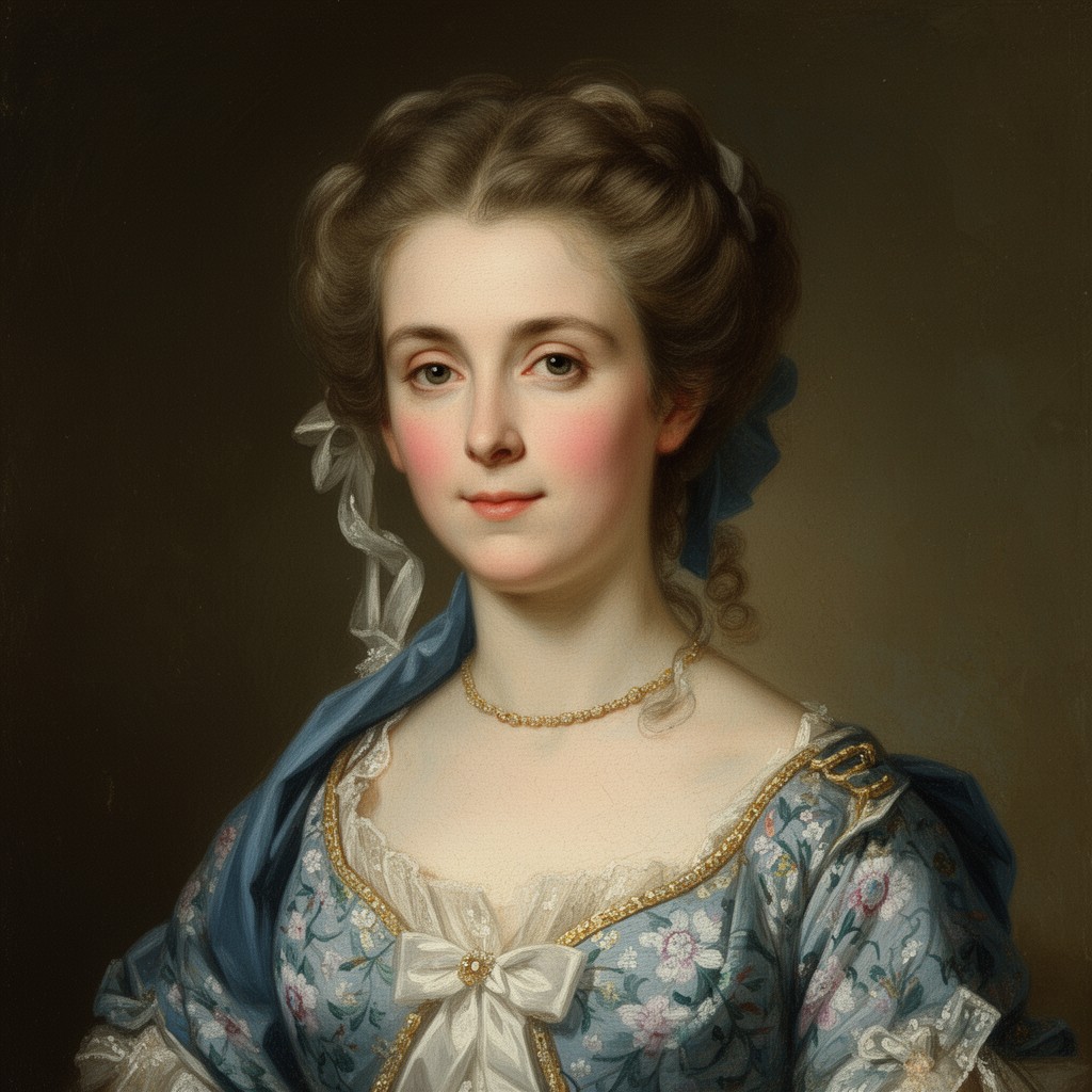 AI-generated illustration of Louise of Great Britain