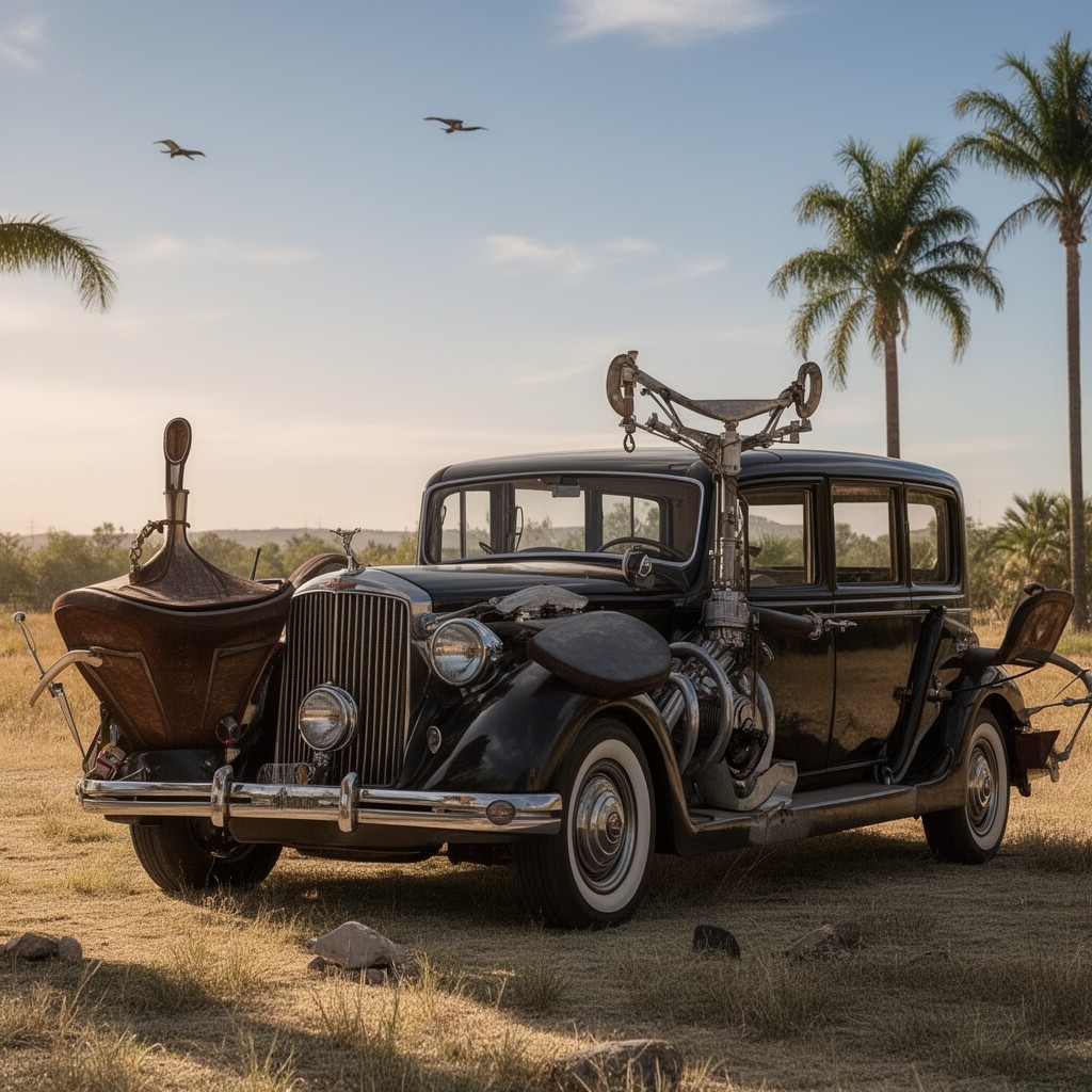 AI-generated illustration of Packard