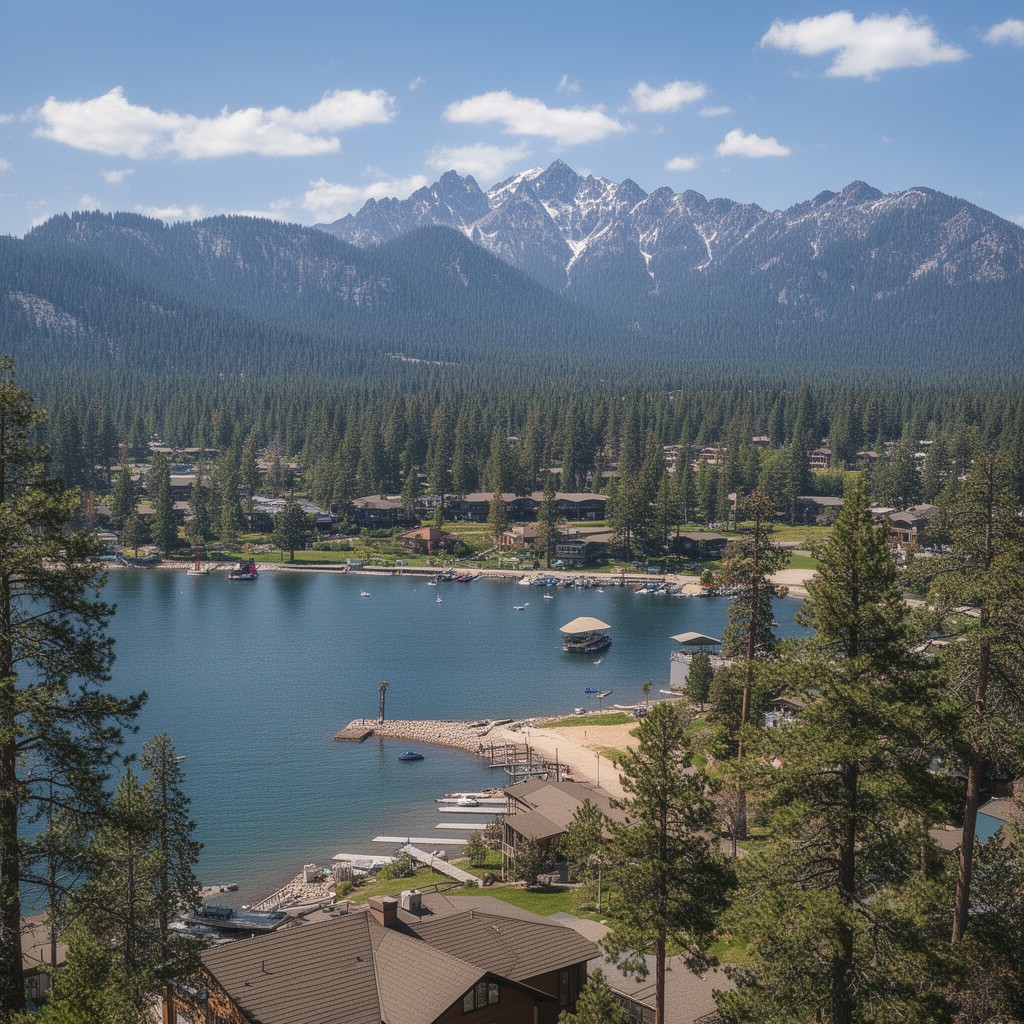 AI-generated illustration of Tahoe Vista
