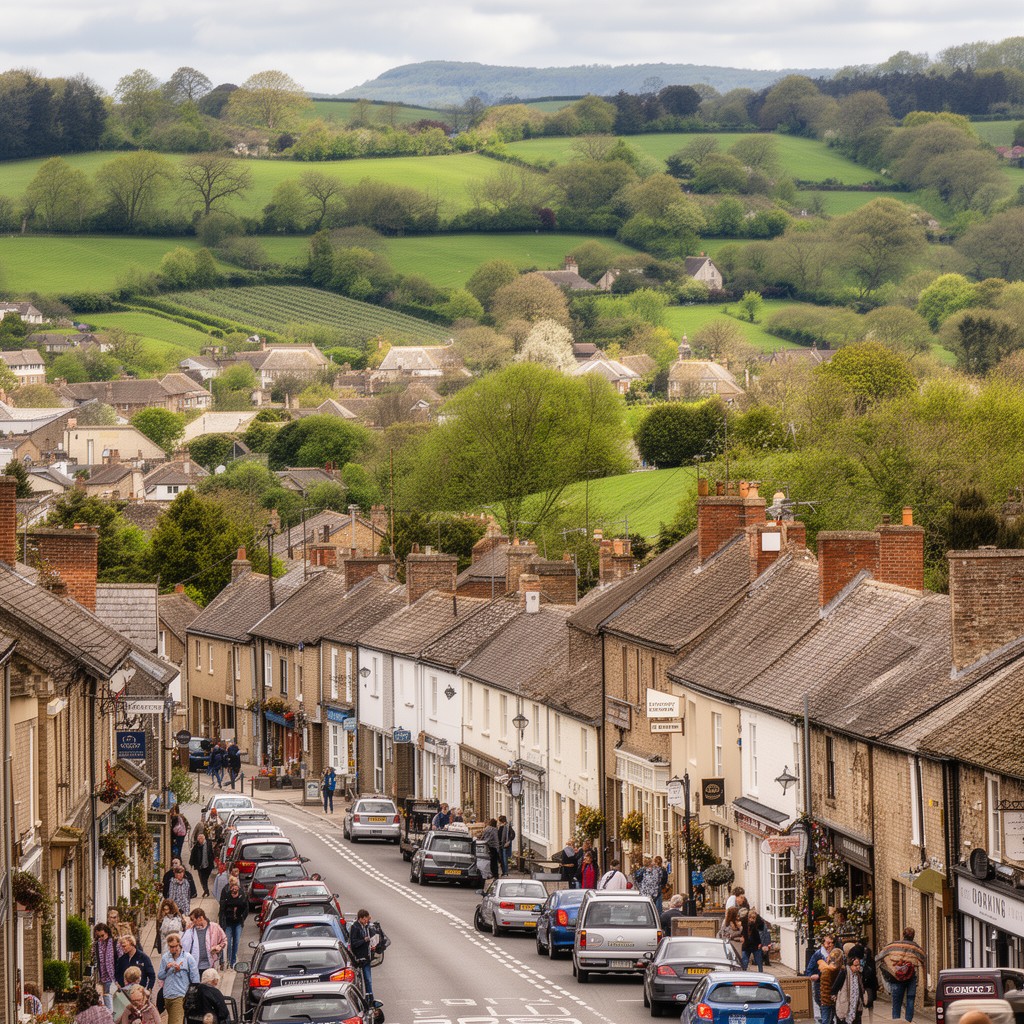 AI-generated illustration of Dorking