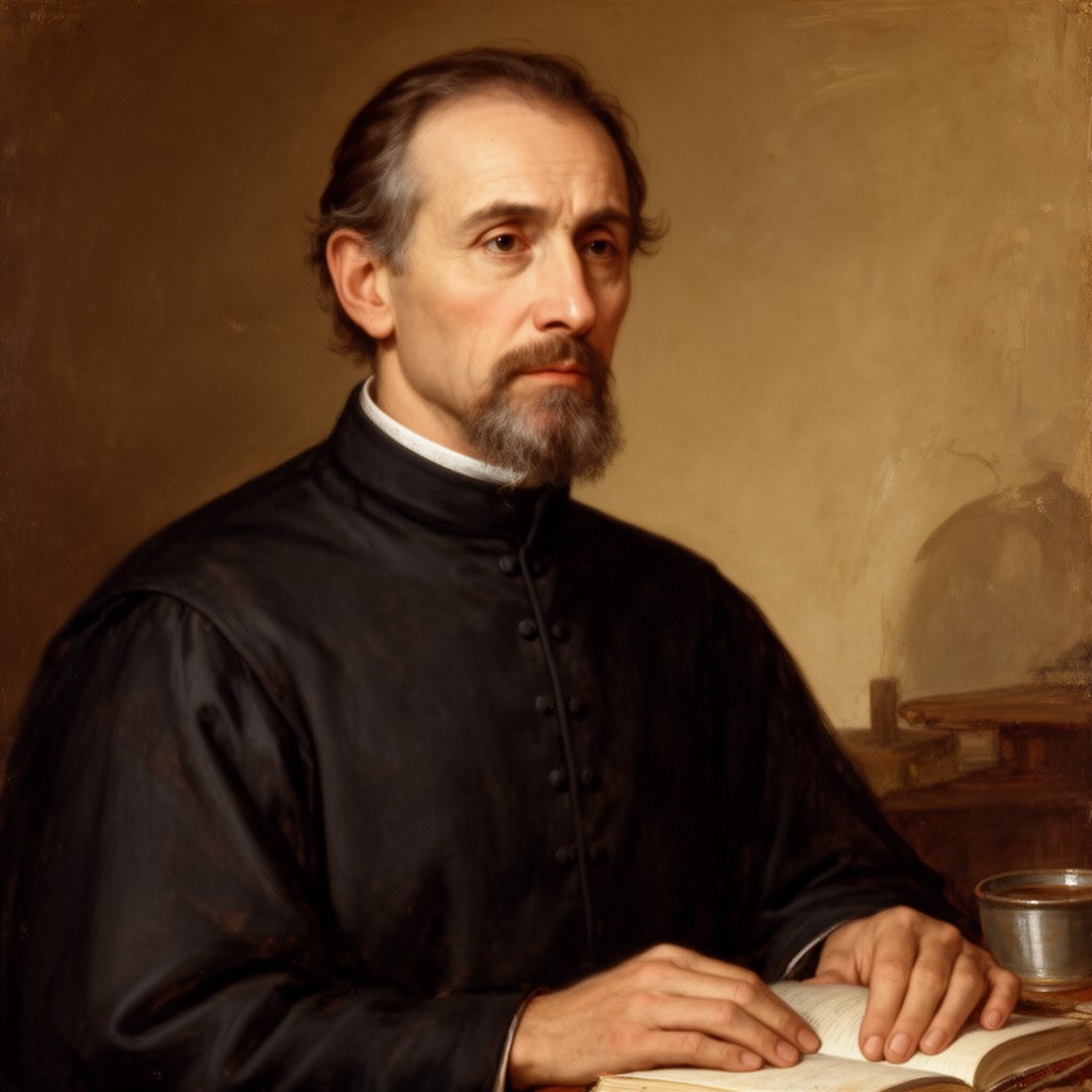 AI-generated illustration of Nicolás Bobadilla