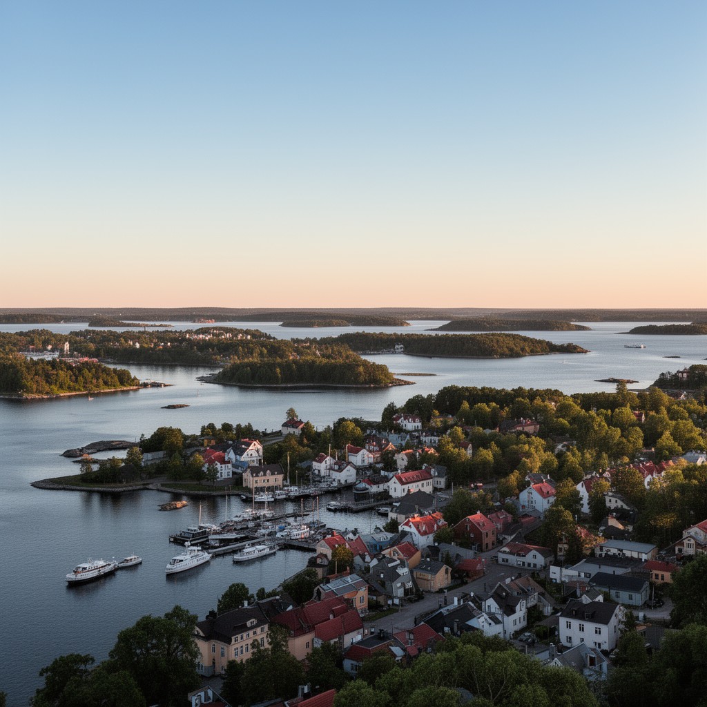 AI-generated illustration of Nynäshamn Municipality