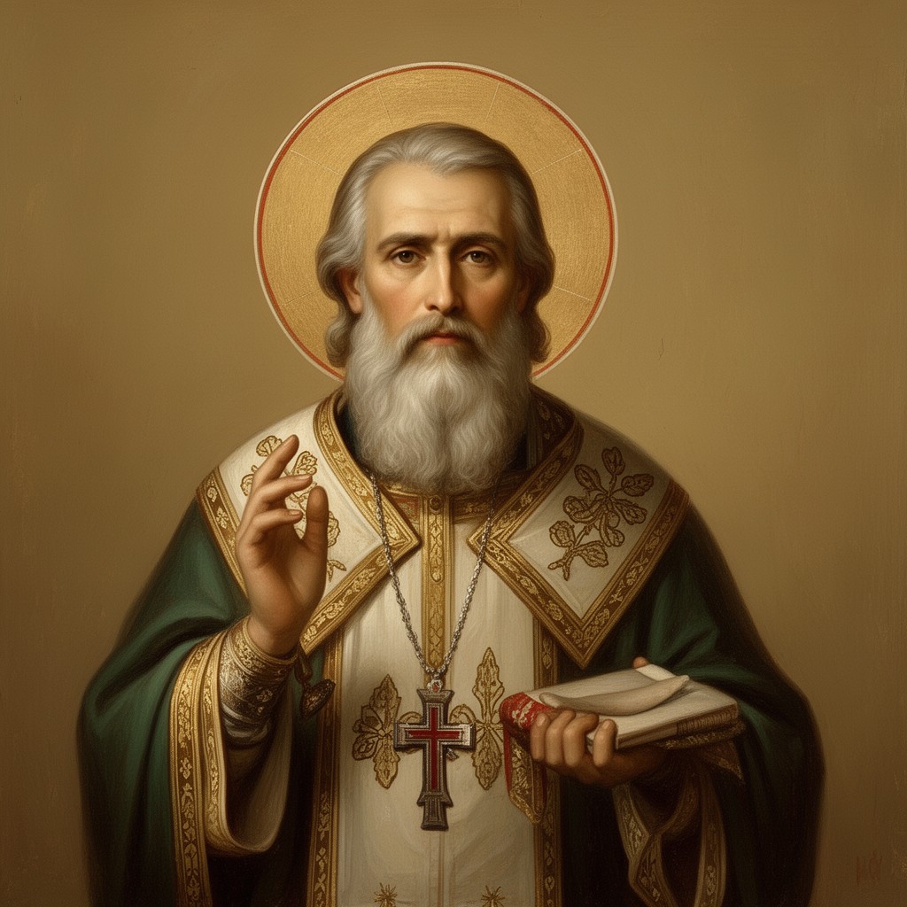 AI-generated illustration of Saint Nicholas the Passion-Bearer