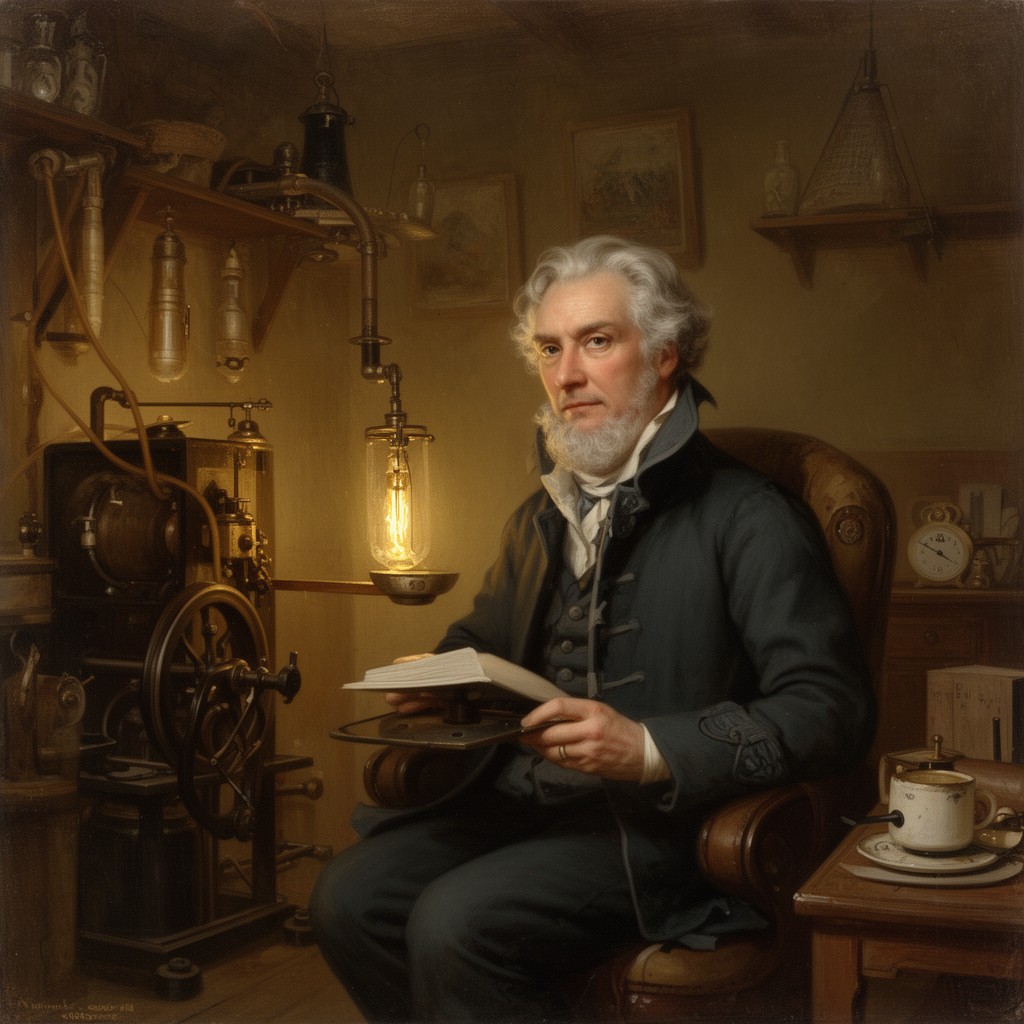AI-generated illustration of William Murdock