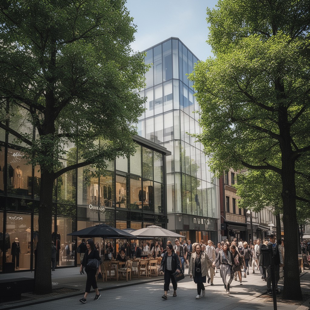 AI-generated illustration of Omotesando