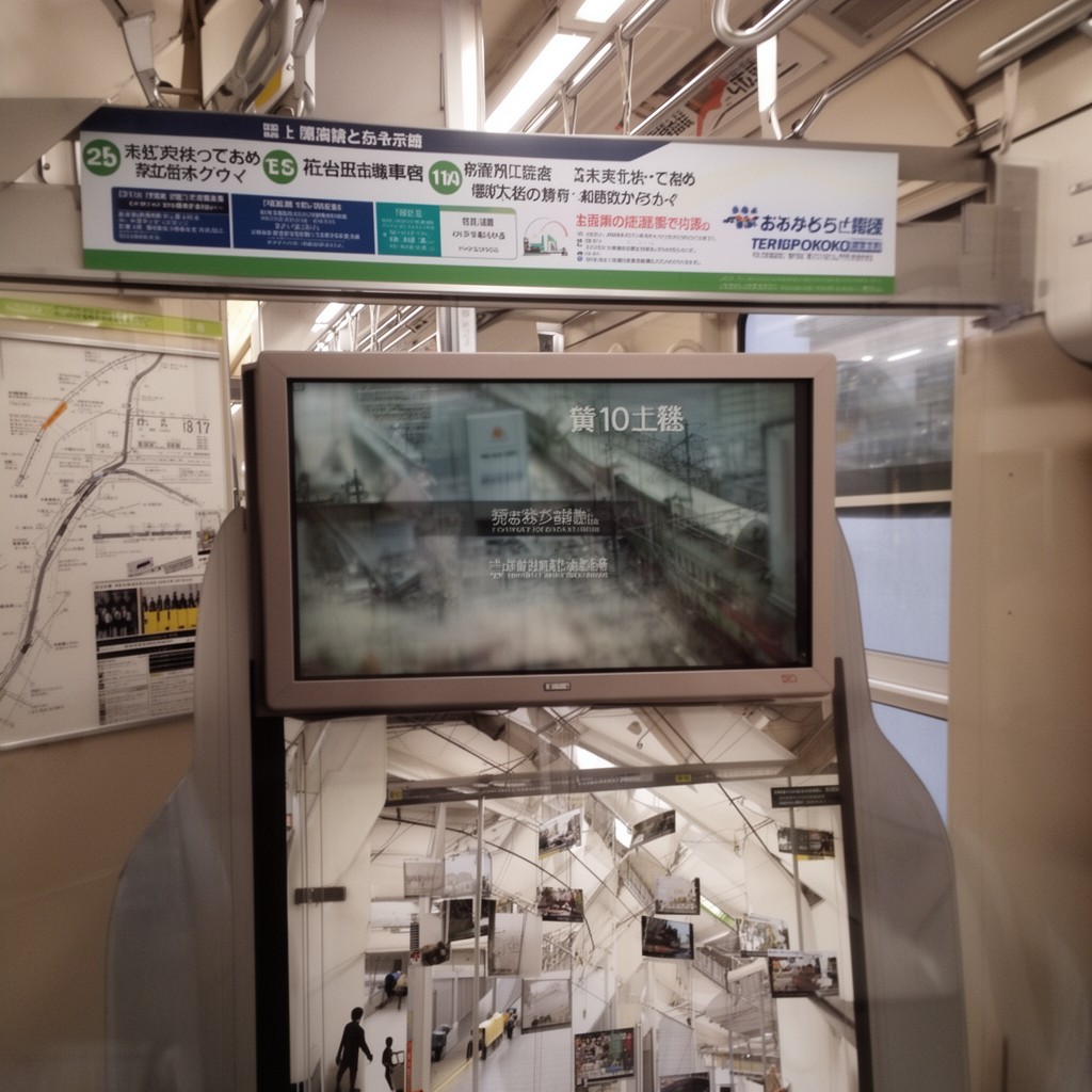 AI-generated illustration of Tokyu Toyoko Line
