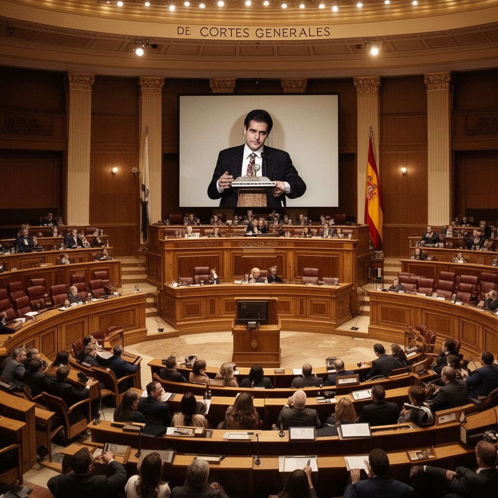 AI-generated illustration of Cortes Generales