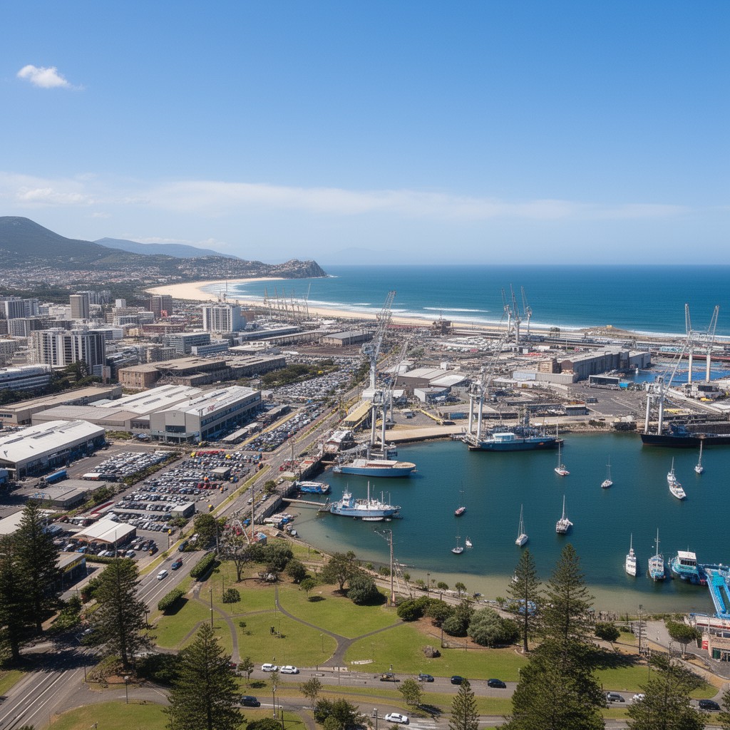 AI-generated illustration of Port Elizabeth