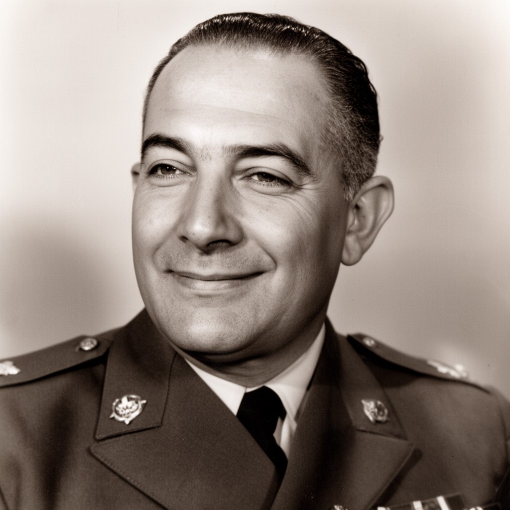 AI-generated illustration of Fulgencio Batista