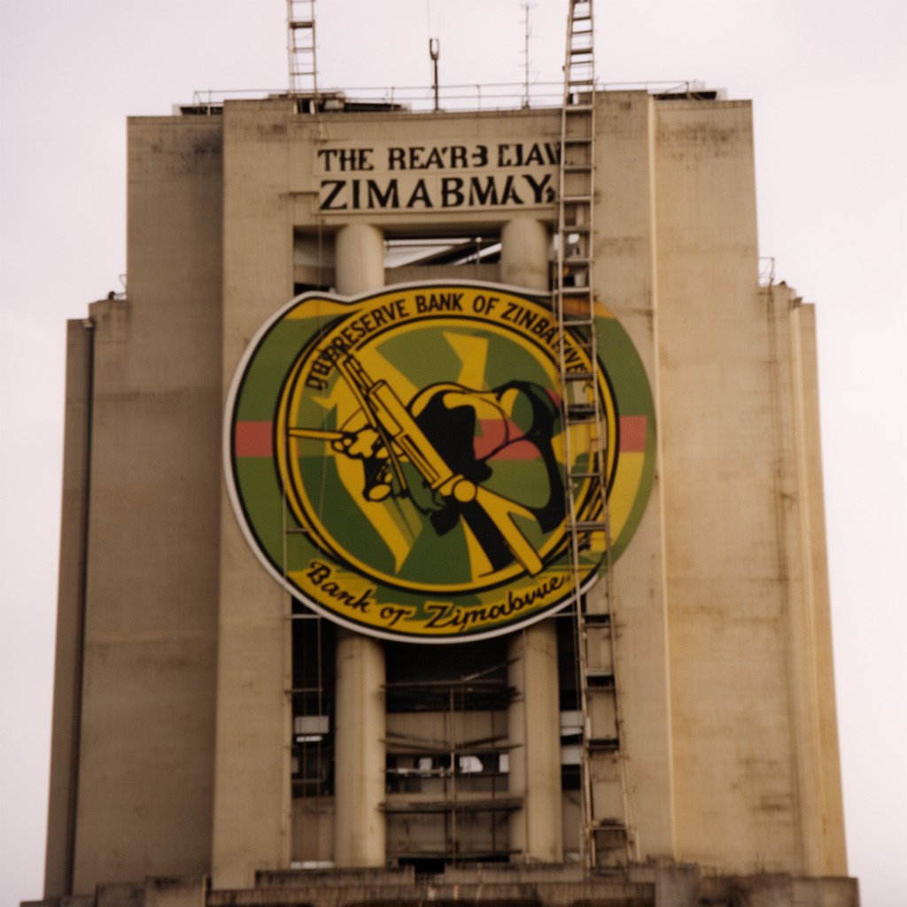 AI-generated illustration of Reserve Bank of Zimbabwe