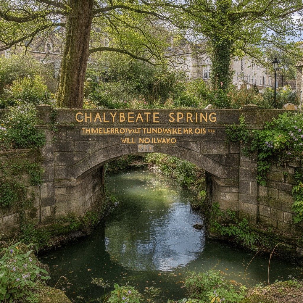 AI-generated illustration of Chalybeate Spring