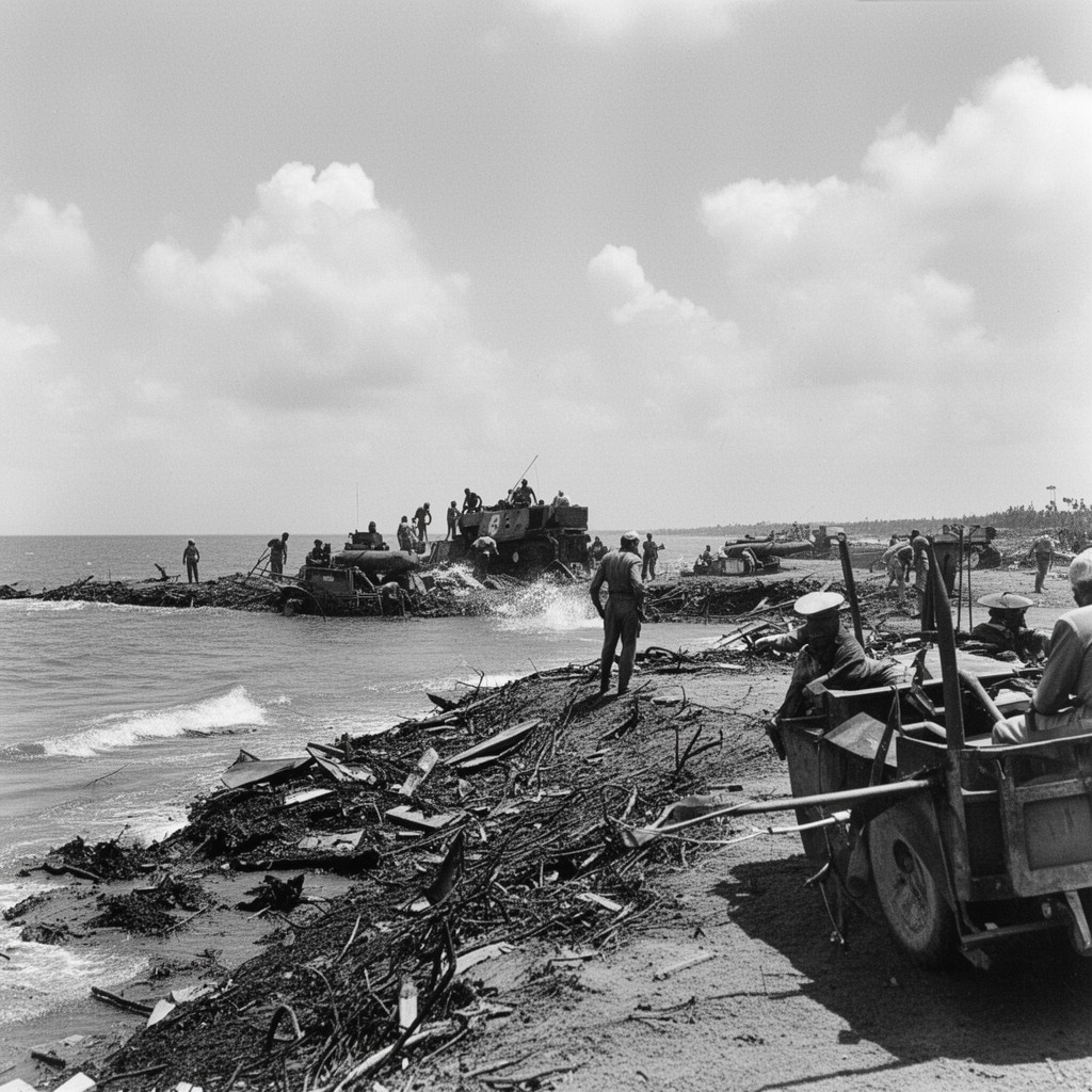 AI-generated illustration of Bay of Pigs Invasion