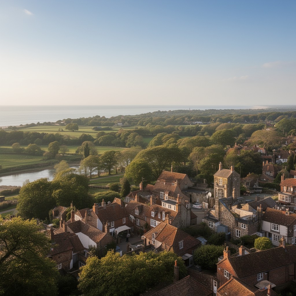 AI-generated illustration of Norfolk