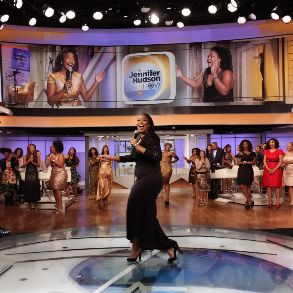 AI-generated illustration of The Jennifer Hudson Show