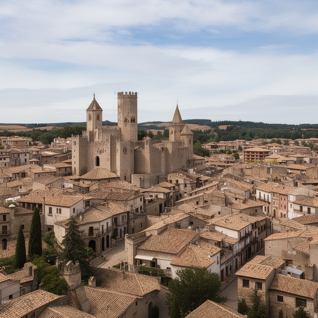 AI-generated illustration of Tordesillas