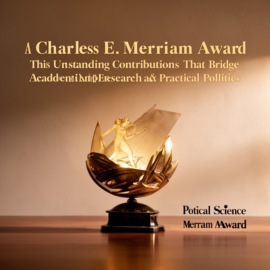 AI-generated illustration of Charles E. Merriam Award
