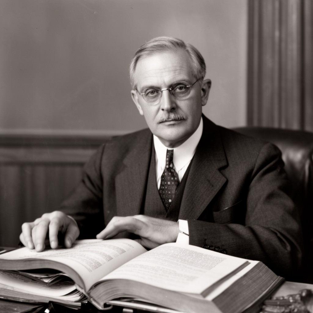 AI-generated illustration of George Sutherland