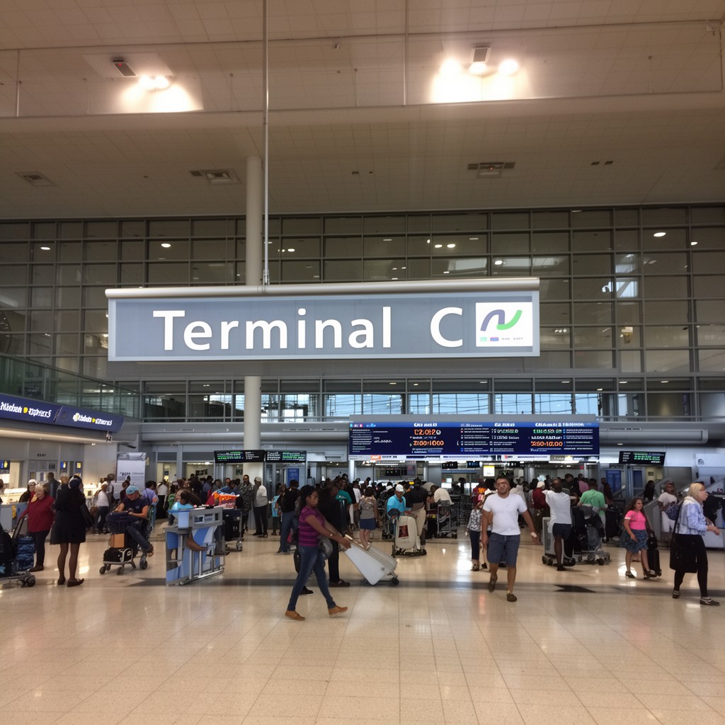 AI-generated illustration of Terminal C