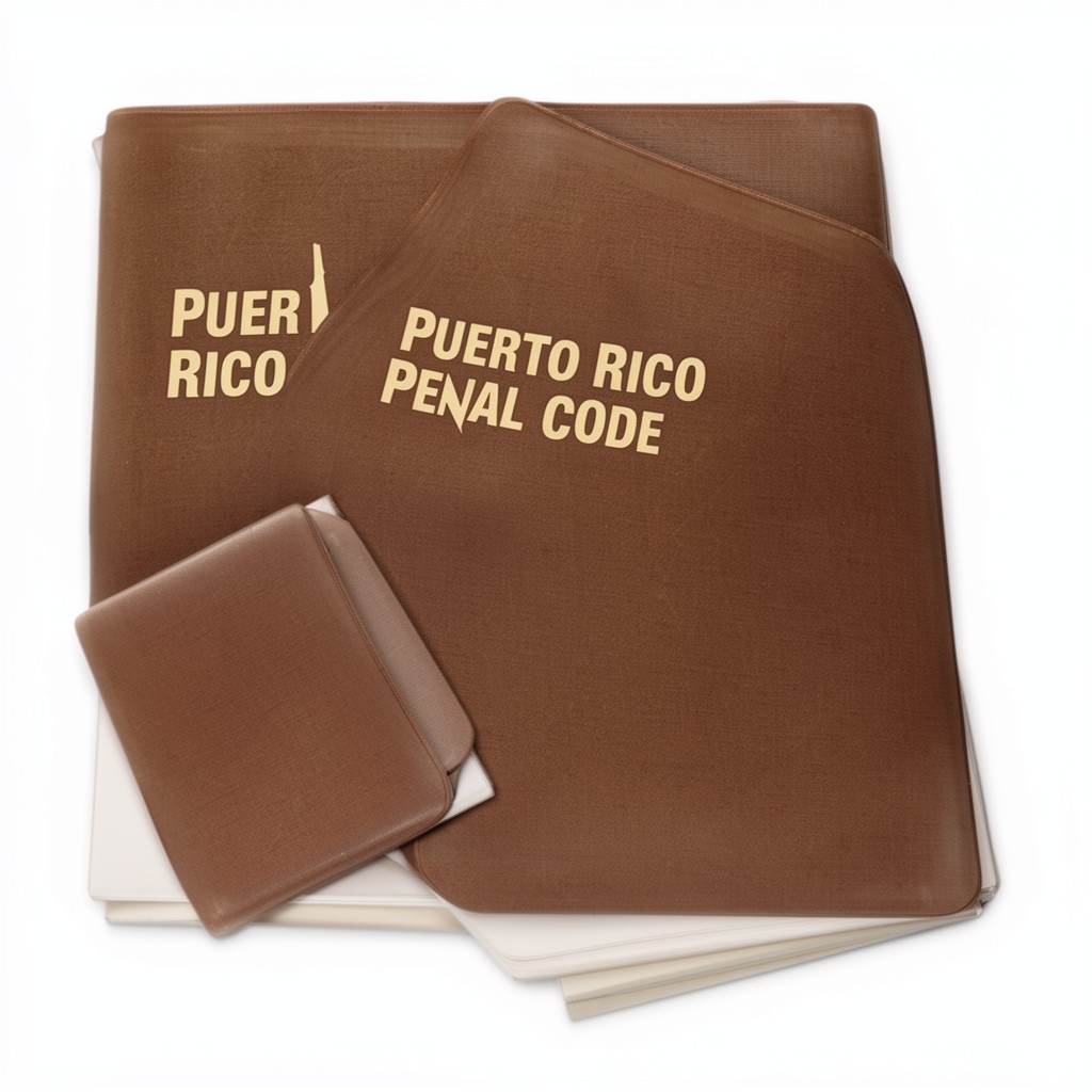 AI-generated illustration of Puerto Rico Penal Code