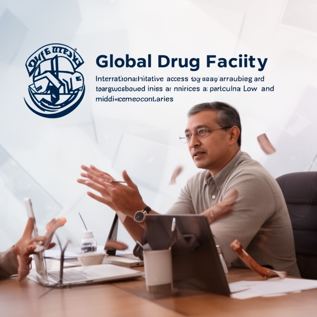 AI-generated illustration of Global Drug Facility
