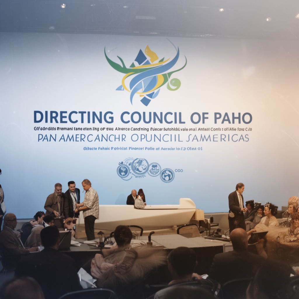 AI-generated illustration of Directing Council of PAHO