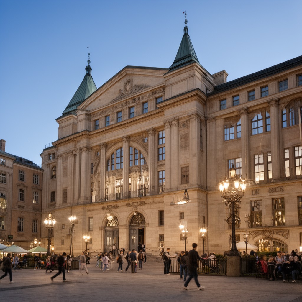AI-generated illustration of Faculty of Humanities