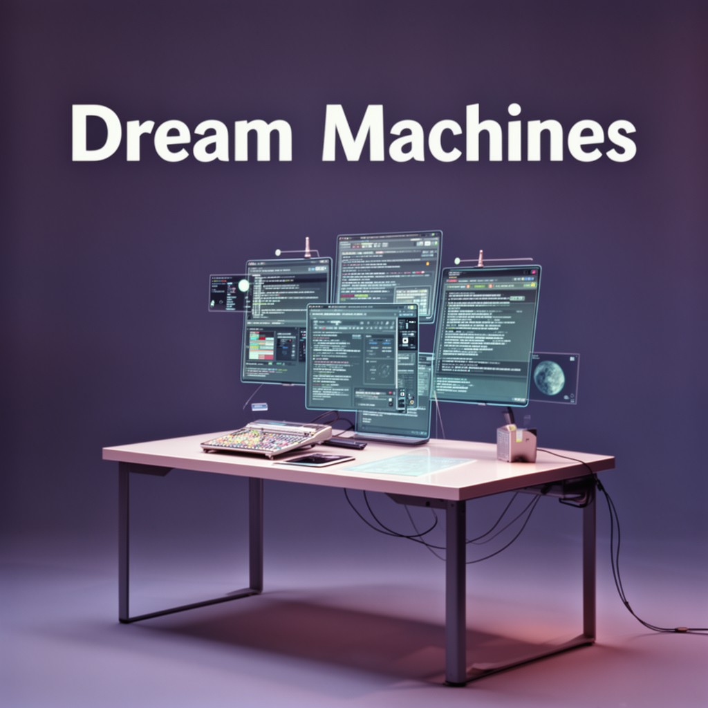 AI-generated illustration of Dream Machines