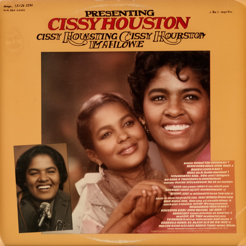 AI-generated illustration of album "Presenting Cissy Houston"