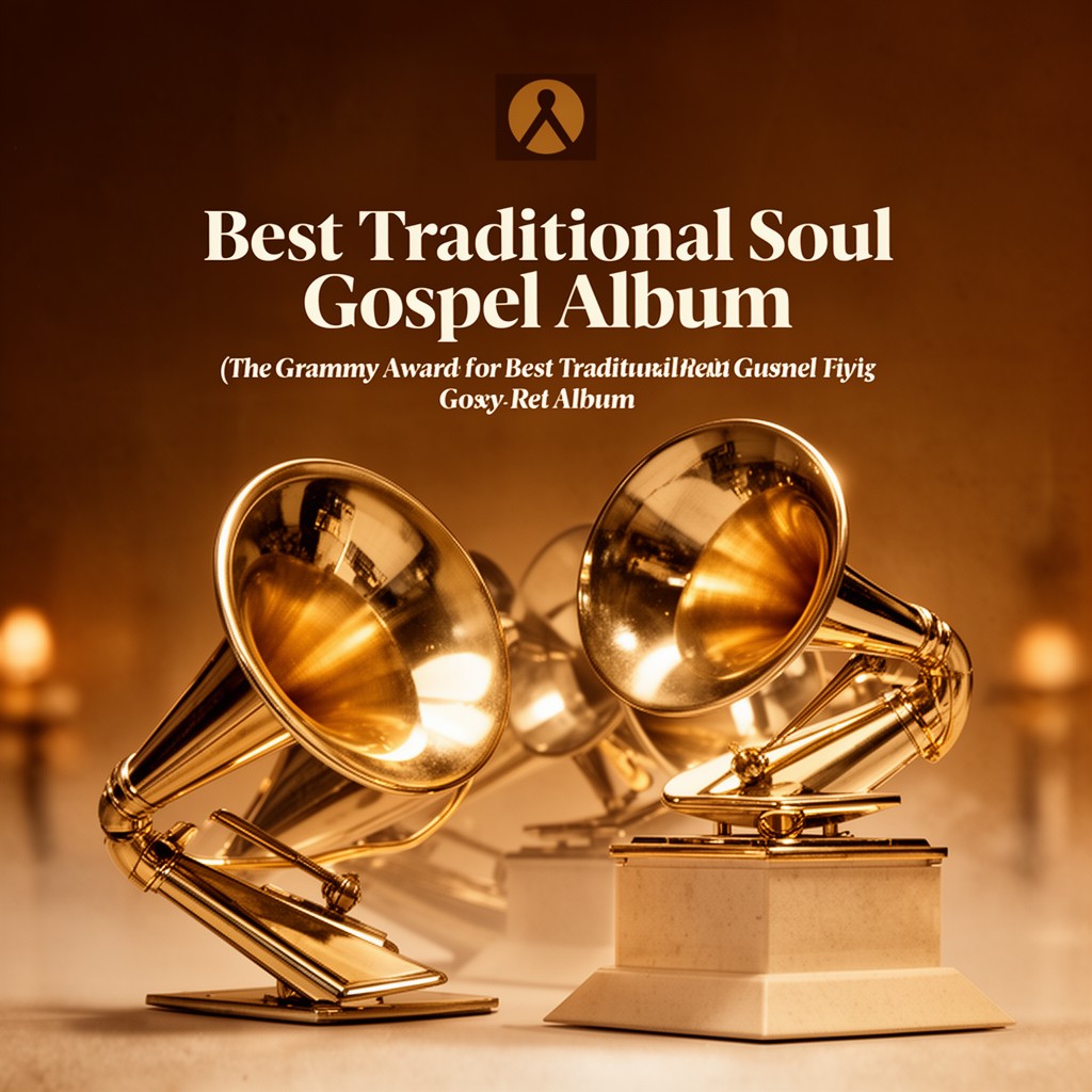 AI-generated illustration of Grammy Award for Best Traditional Soul Gospel Album