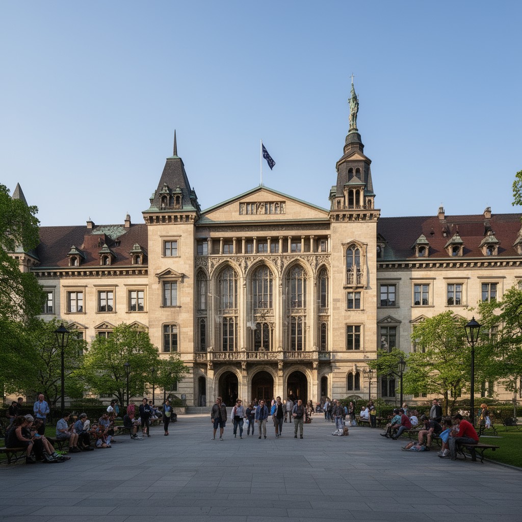 AI-generated illustration of University of Zurich