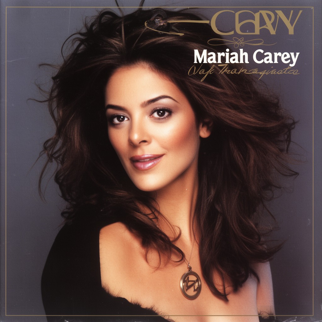 AI-generated illustration of album "Mariah Carey"