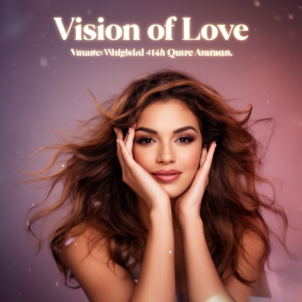 AI-generated illustration of song "Vision of Love"