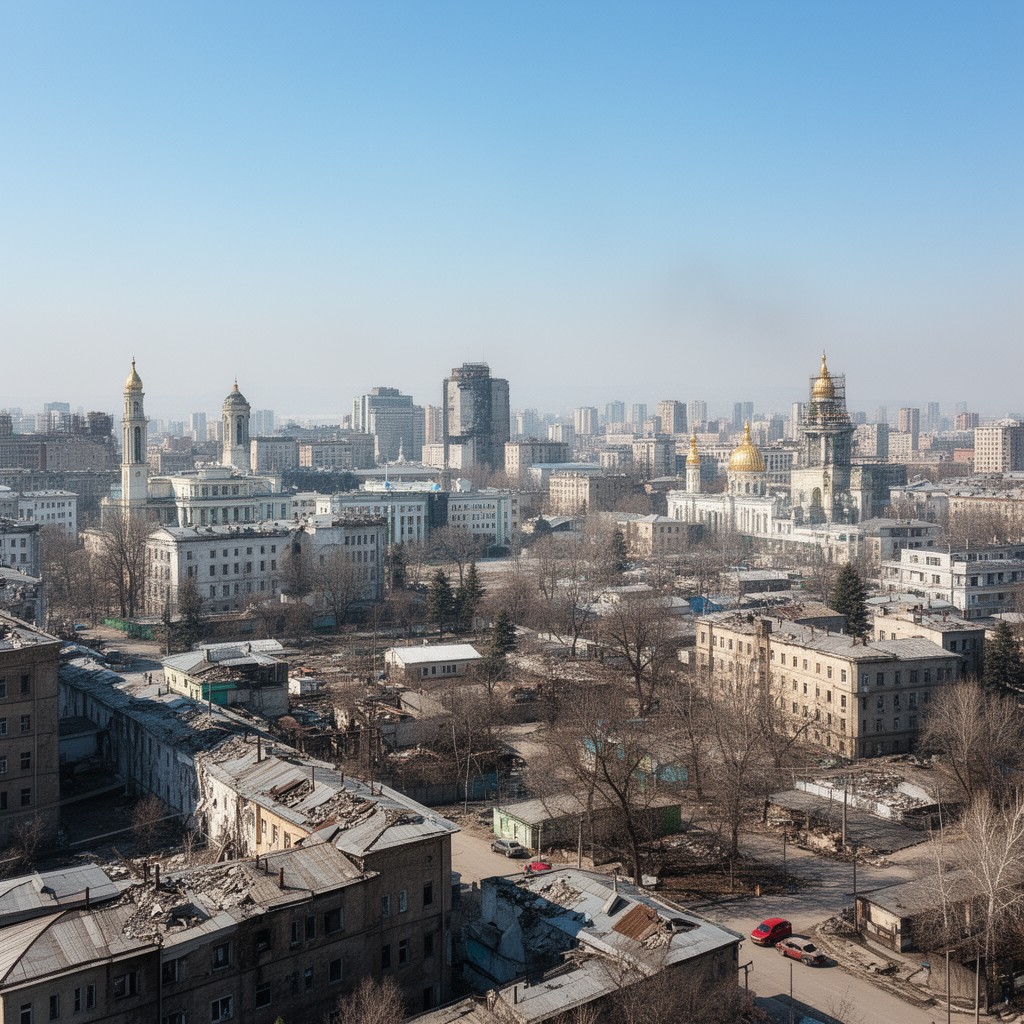 AI-generated illustration of Grozny