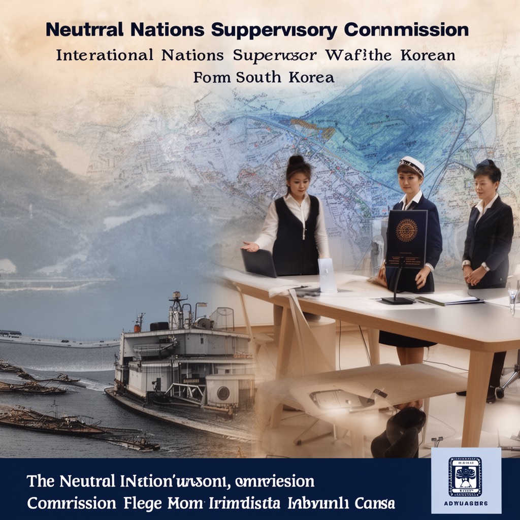 AI-generated illustration of Neutral Nations Supervisory Commission