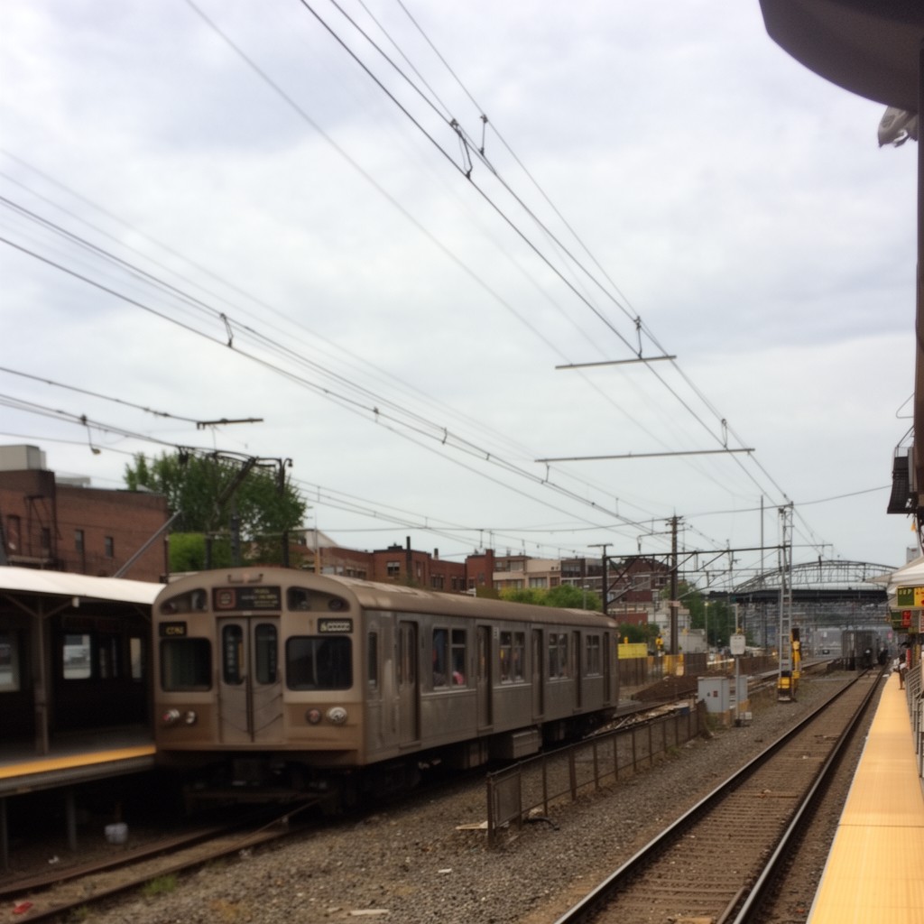 AI-generated illustration of Long Island Rail Road