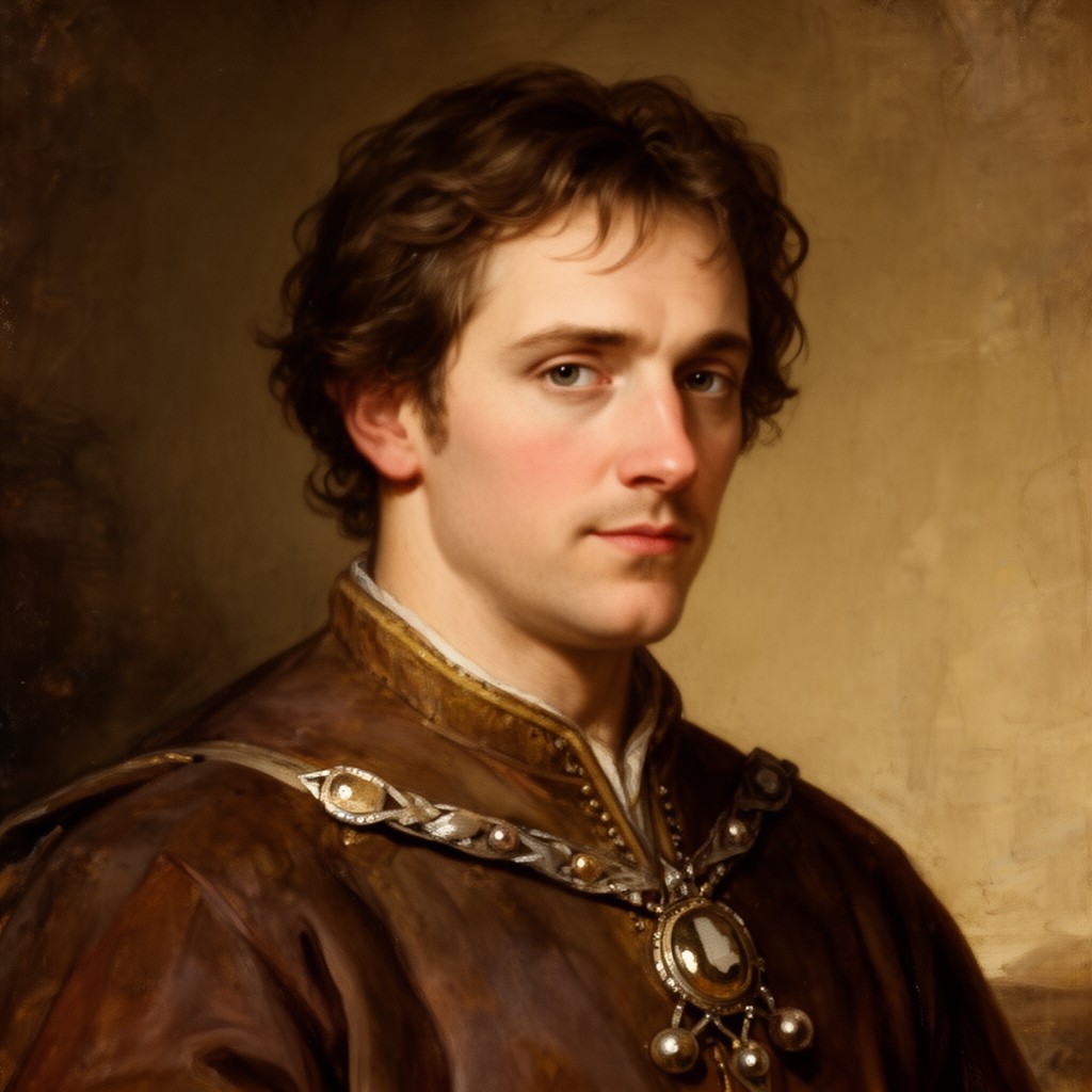 AI-generated illustration of James I of Scotland