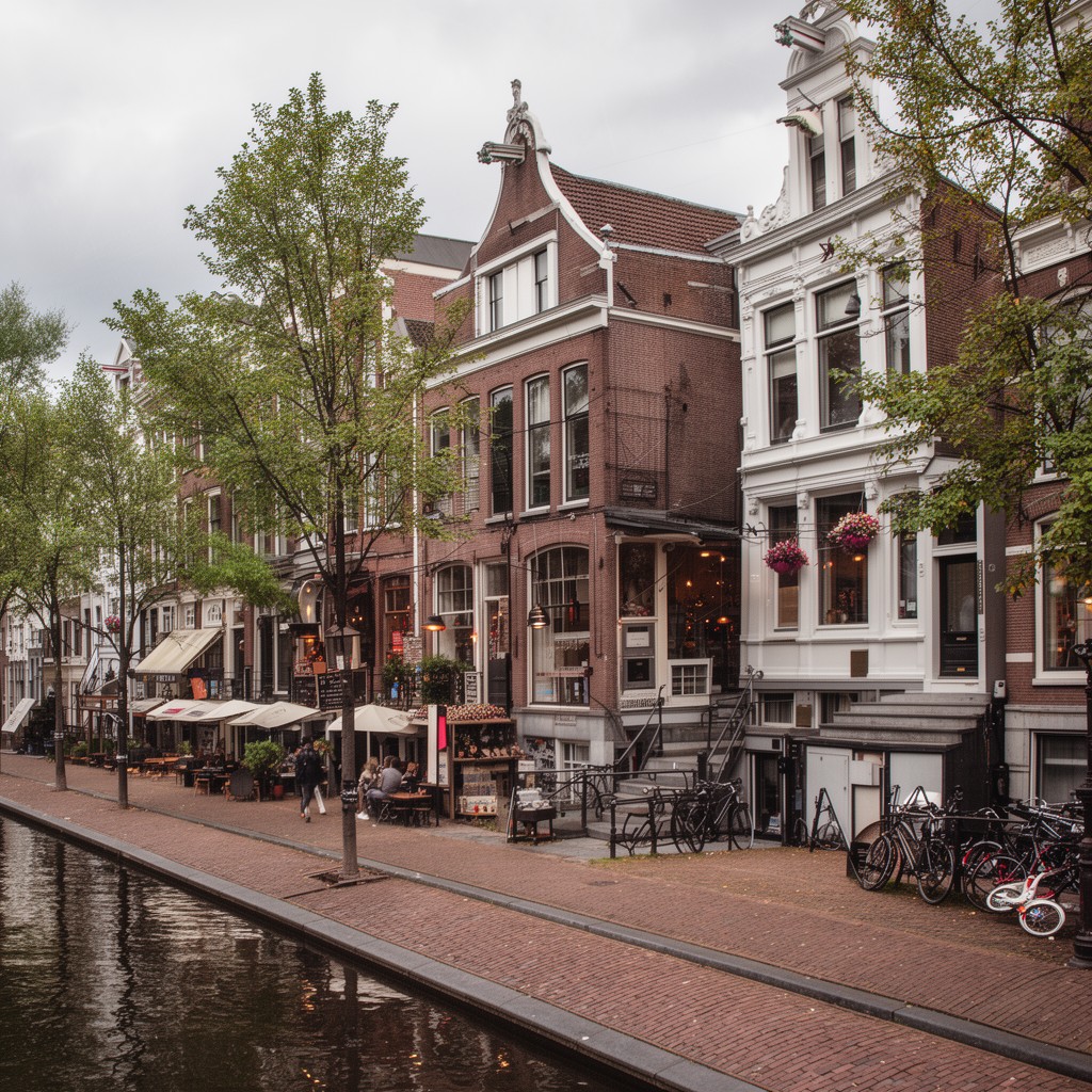 AI-generated illustration of Utrechtsestraat