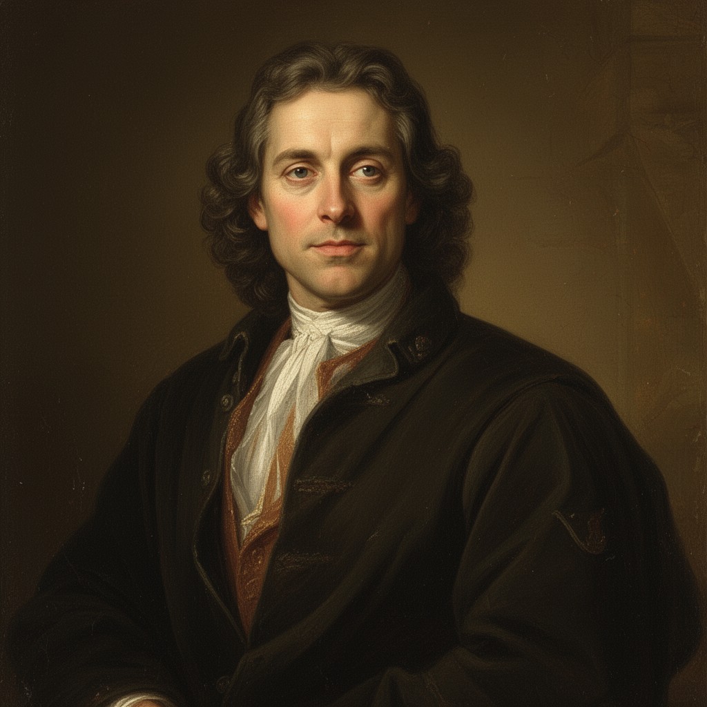 AI-generated illustration of Jakob Bernoulli