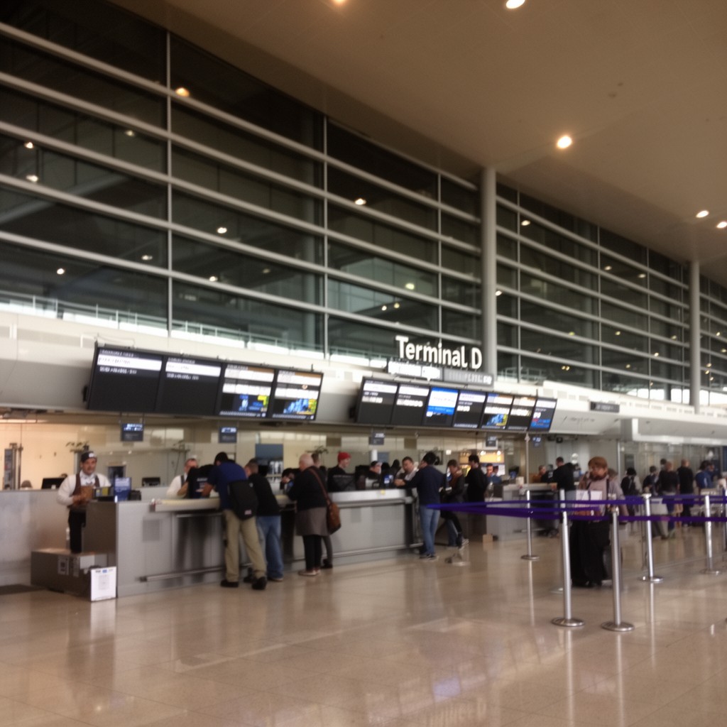 AI-generated illustration of Terminal D