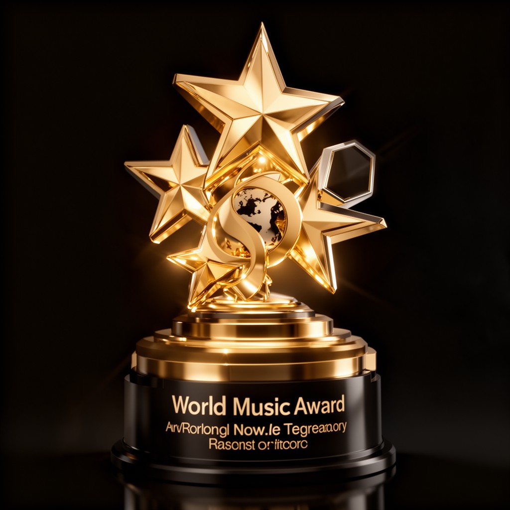 AI-generated illustration of World Music Award