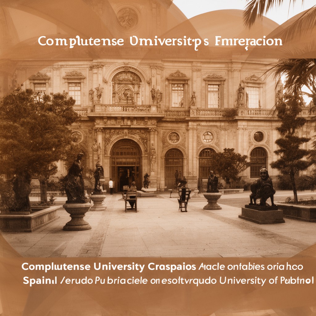 AI-generated illustration of Complutense University of Madrid