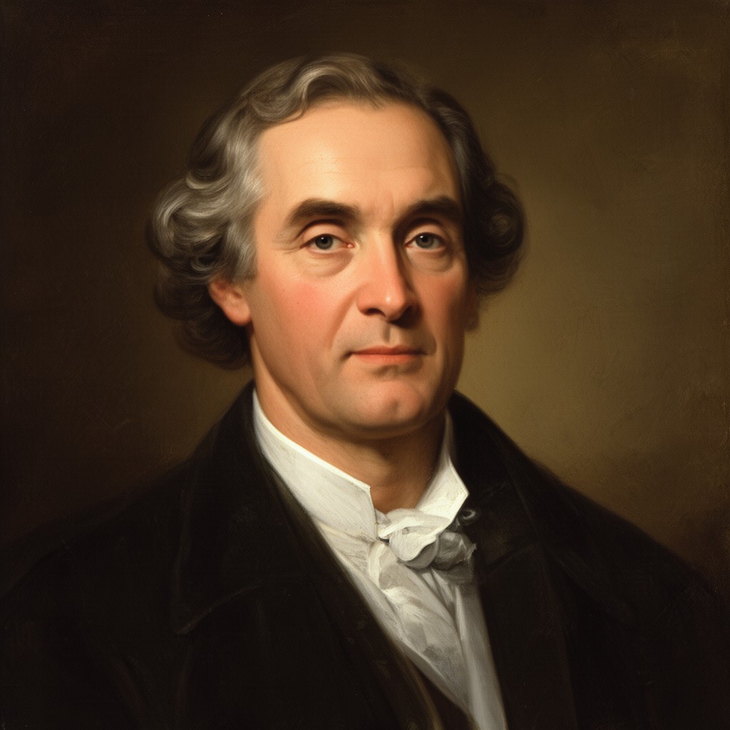 AI-generated illustration of John Wesley