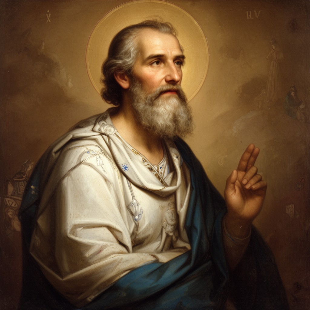 AI-generated illustration of Saint Joachim