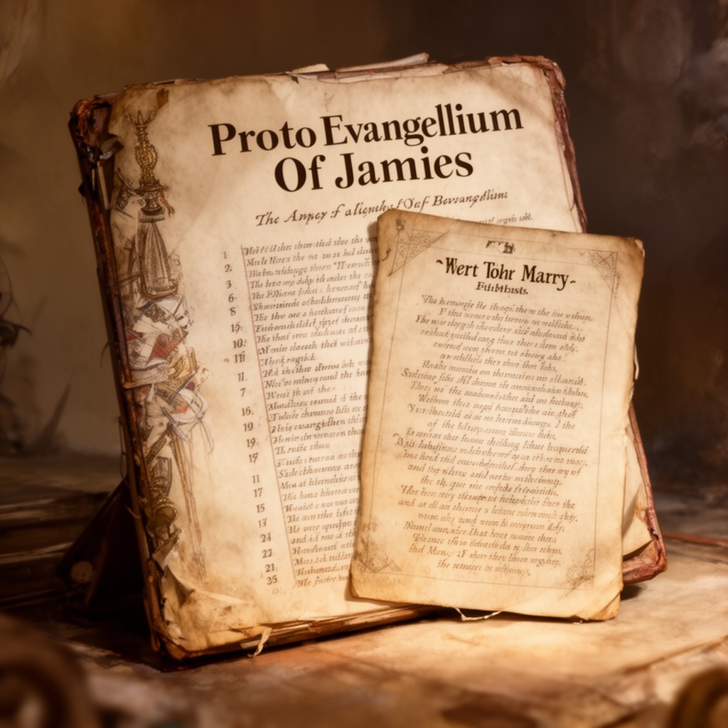 AI-generated illustration of Protoevangelium of James
