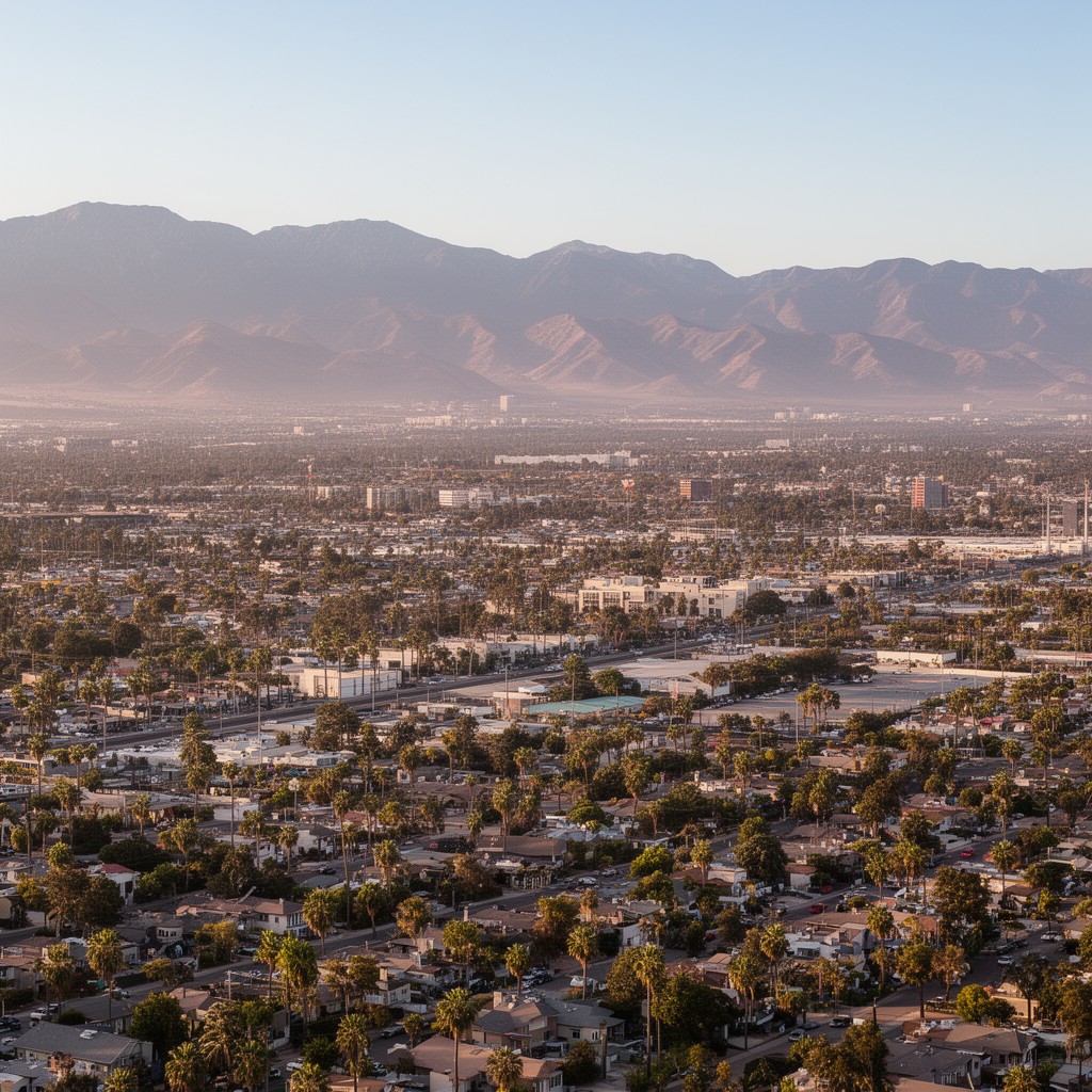 AI-generated illustration of Riverside County