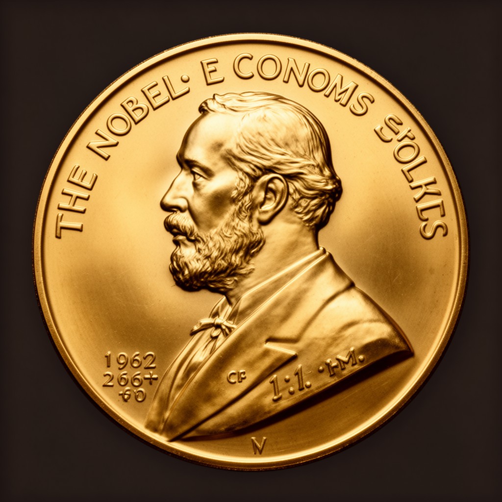 AI-generated illustration of Nobel Memorial Prize in Economic Sciences