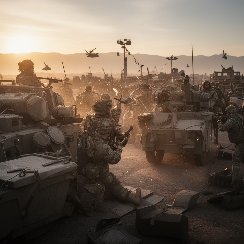 AI-generated illustration of Overseas Contingency Operations