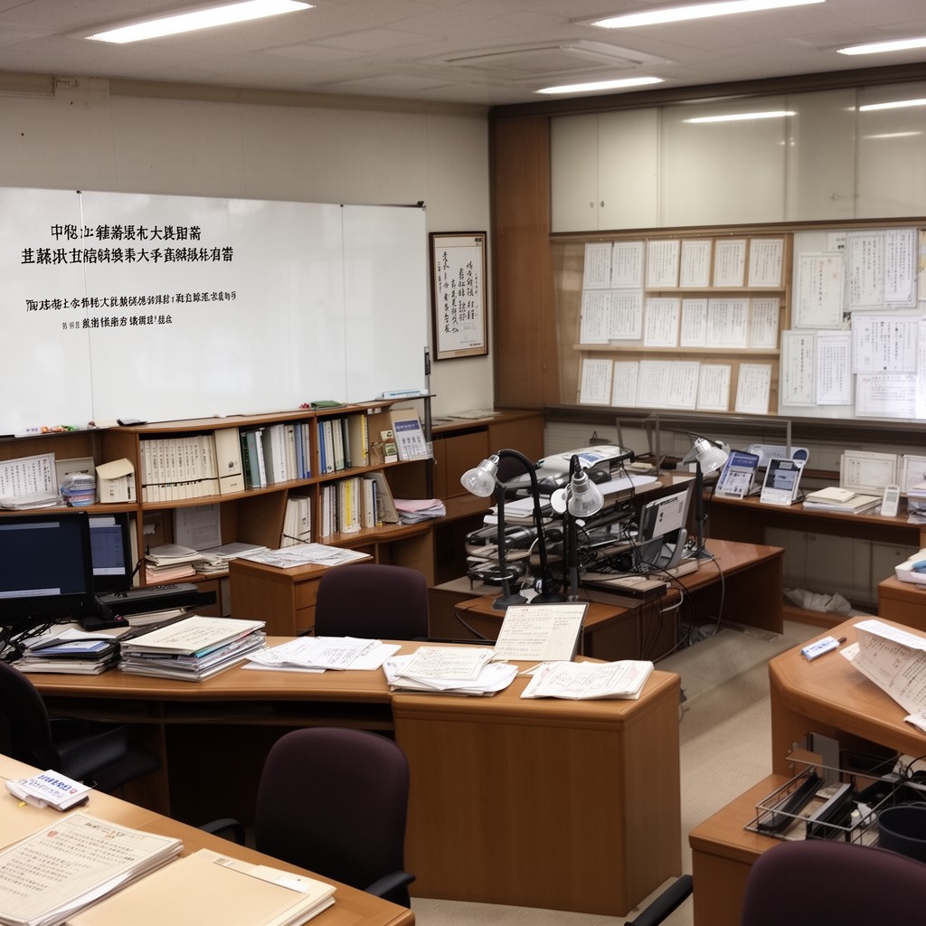 AI-generated illustration of Cabinet Legislation Bureau of Japan